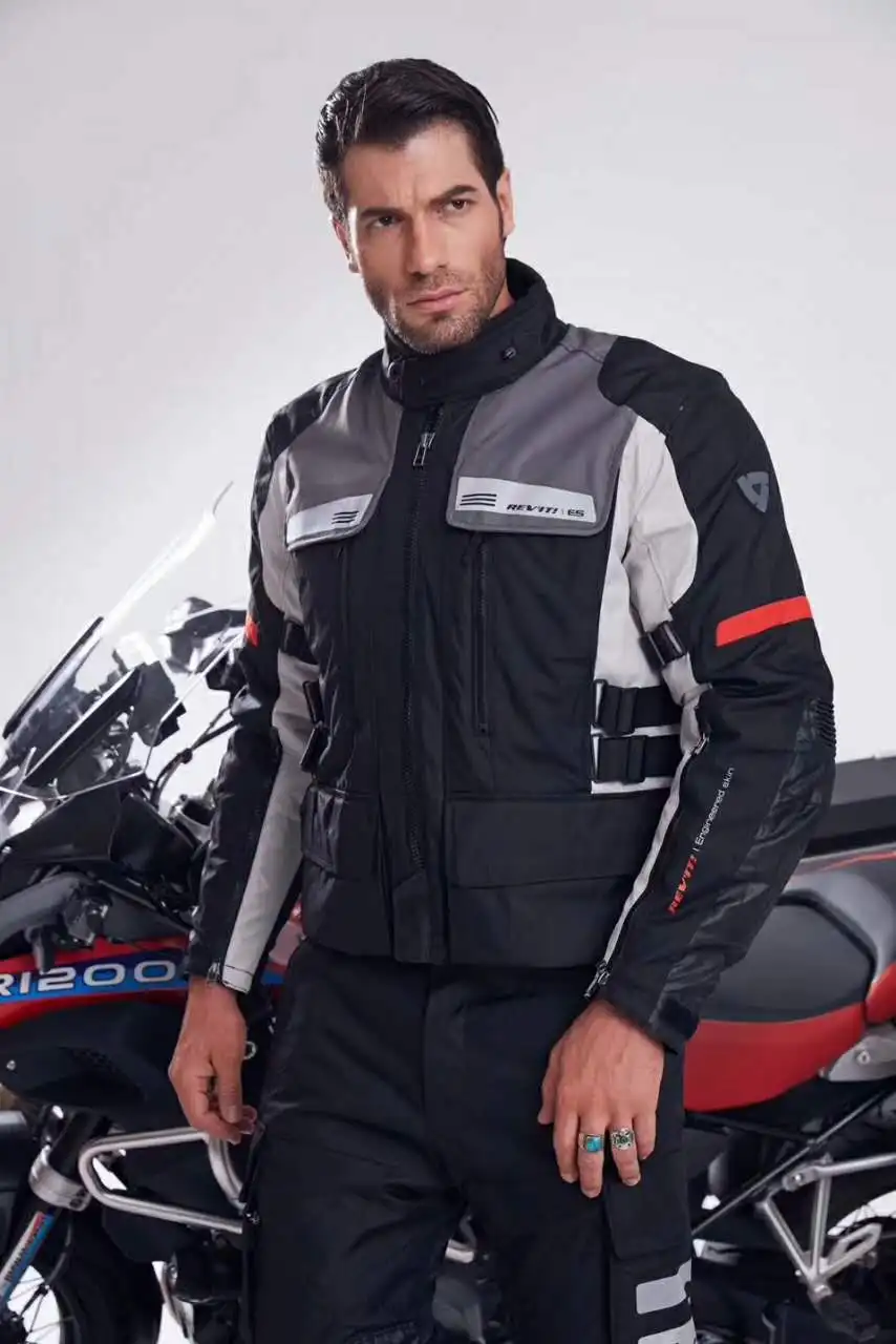 

Free shipping 2017 REVIT SAND sand jacket Mens Motorcycle Racing Jacket Black/red Motorbike Motorcycle Jacket