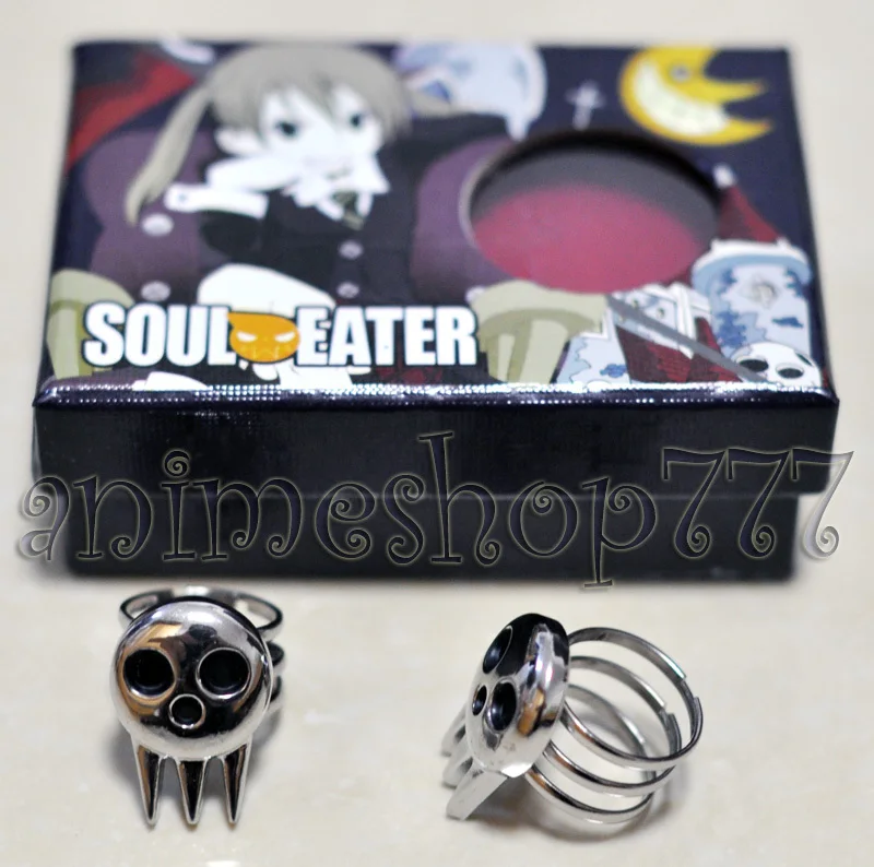 Детский костюм для косплея Soul Eater серебристый комплект из 2 колец|sliver magic|ring bottlering