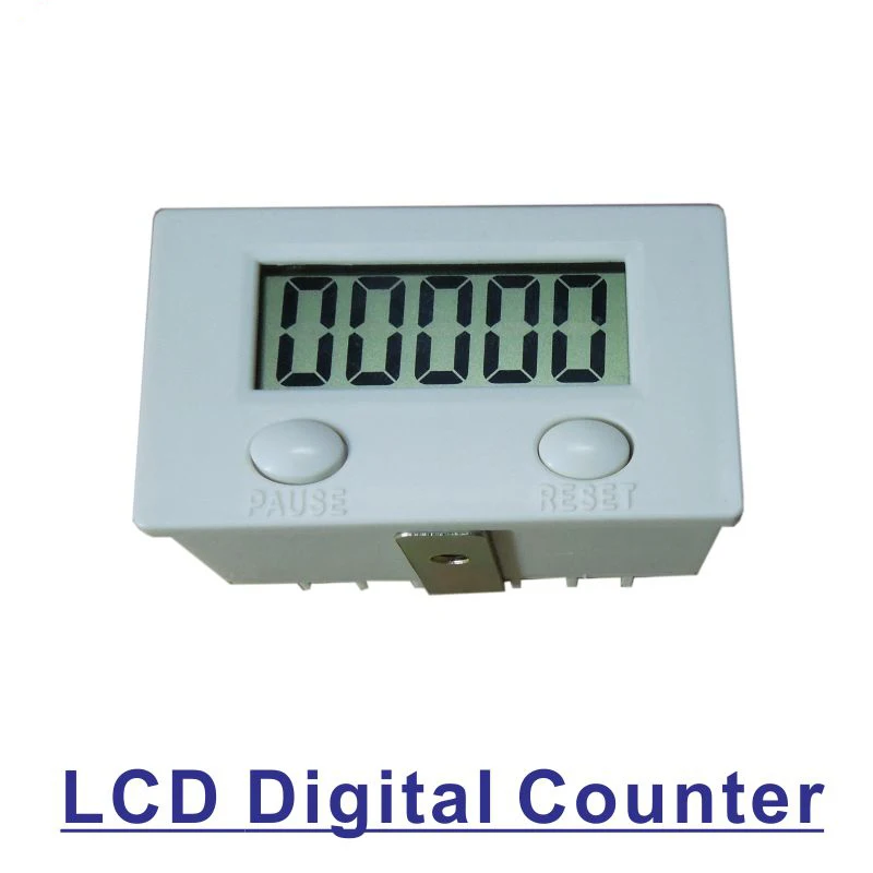 

10pcs LCD Digital Electrical Counter 5-Digit Display Accumulation Counter Sensor Punch Machine Counter 0-99999