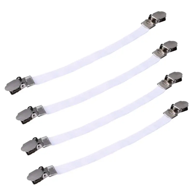 

4pcs/lot Bed Sheet Grips Ironing Board Cover Sofa Clip Fasteners Brace Buckle Tablecloths Buckle Holder Furniture Accessories