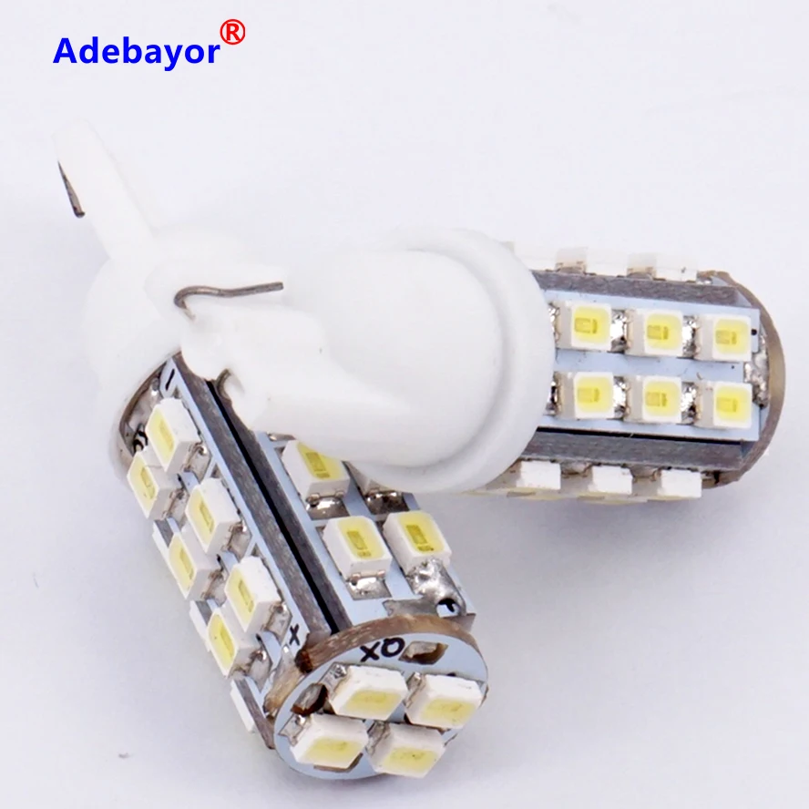 Заводская цена! 10X T10 1210 28 SMD автомобиля высокого Мощность 168 194 W5W 3528 Светодиодная