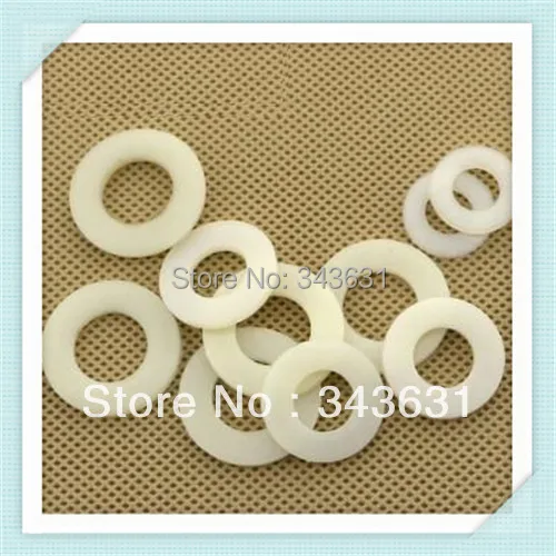 Купить М12 шайбы нейлон/нейлон плоские шайбы М12 х 22 x2mm толщиной 500 ...