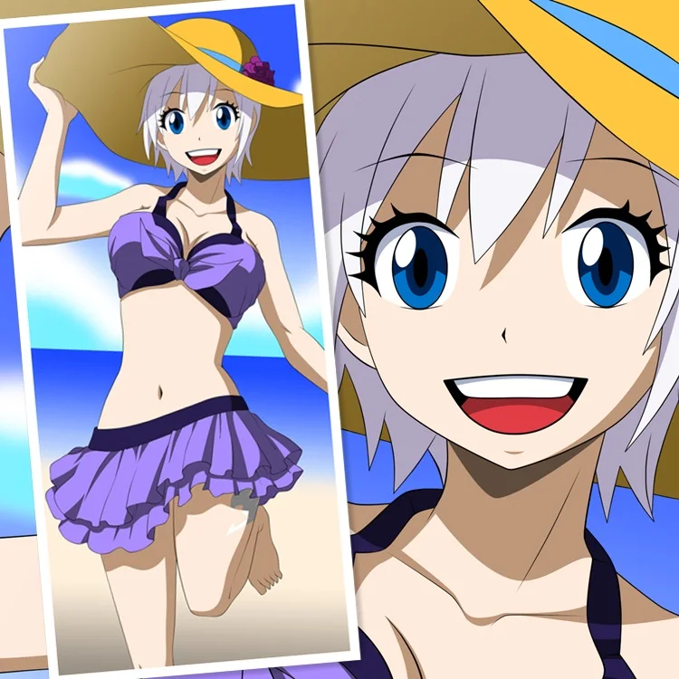 45x95 см mashima Хиро Fairy Tail Lisanna Стросс лоли Япония мультфильм аниме стены картину