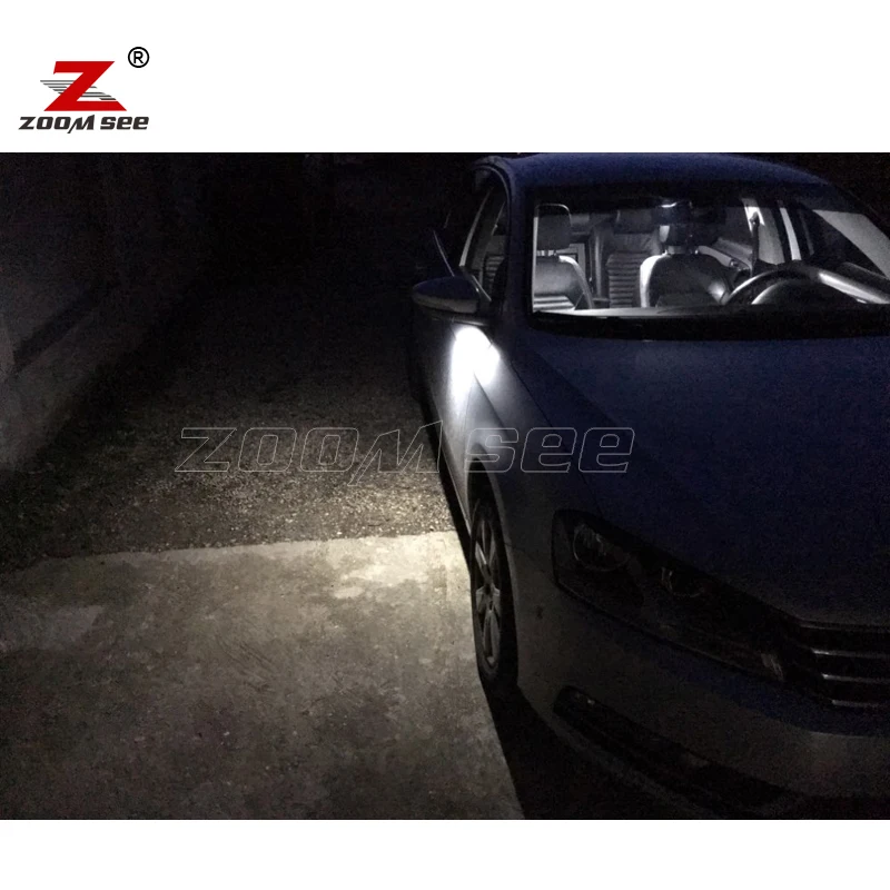 18 светодиодный ных ламп для зеркала под давлением + комплект чтения салона Passat B7