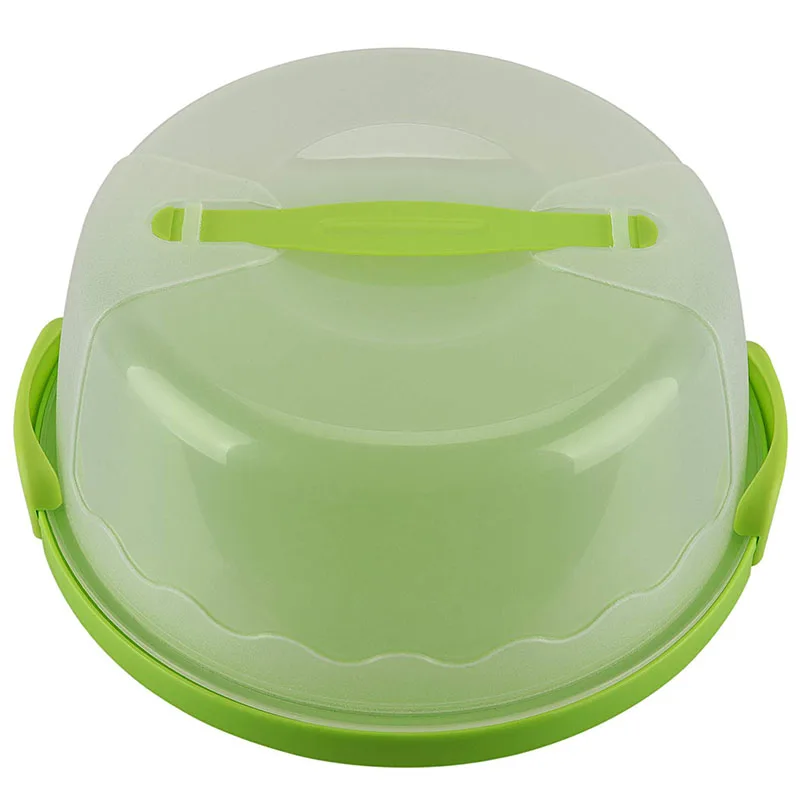 10 Inch Colorful Plastic Cake Storage Cake Container 1PCS Container