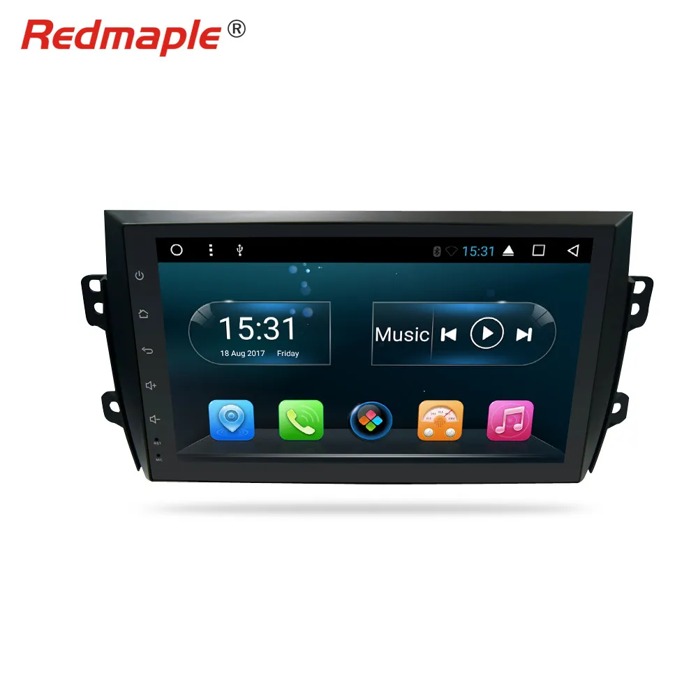 

9" Android7.1 Car Radio GPS Navigation Multimedia Player For Suzuki SX4 2009 2010 2011 2012 2013 Auto Audio Stereo Headunit 2G