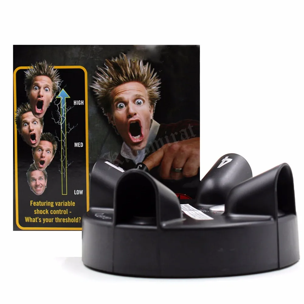 

Lightning Reaction Electric Shock Game Electric Shocking Detector Reaction Punished Game Drinking Drink Game Stimulating Fun