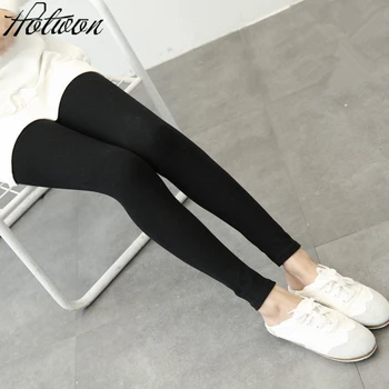 

Winter Women's High Waist Slim Trousers Stretch Skinny Leggings Pencil Pants