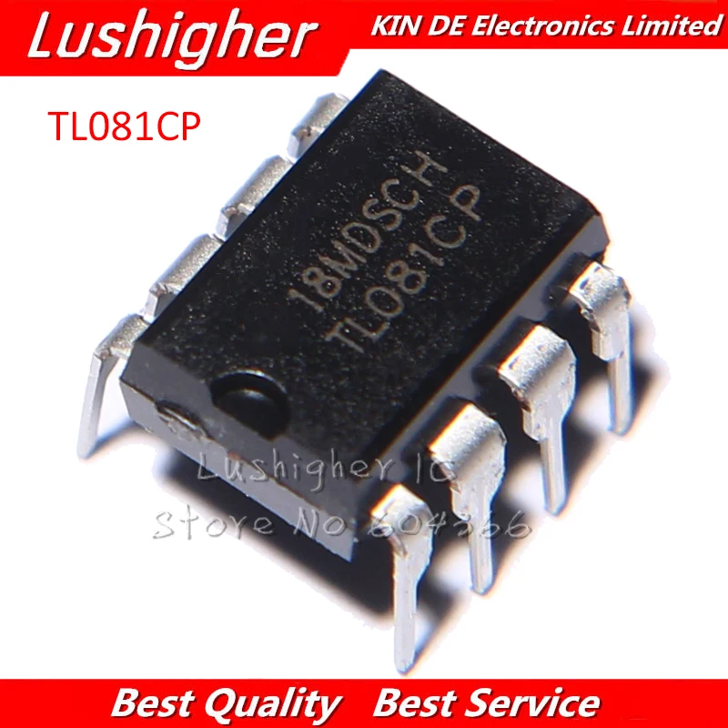 

10pcs TL081CP DIP TL081 DIP-8 TL081C IC new and original free shipping