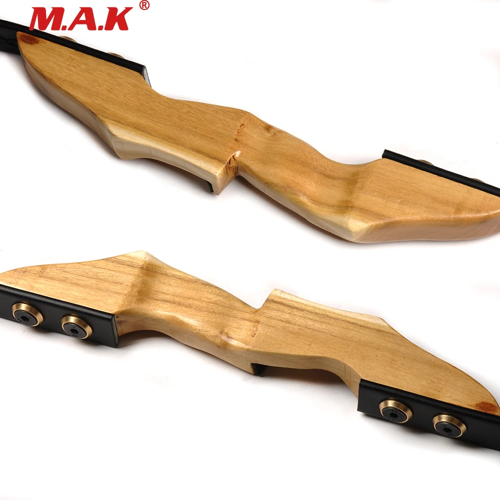 

Mongolia recurve bow riser wooden handle DIY bow accessory suit left and or right hand user for archery hunting shooting