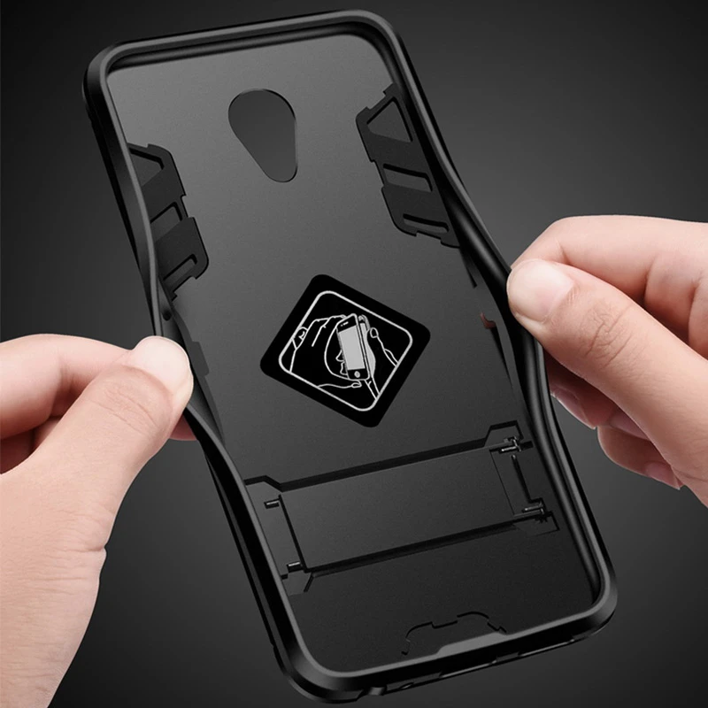 Чехол для MEIZUm6 MS6 Мягкий противоударный чехол подставка из ТПУ MEIZUm3 M5 M5S MX5 MX6 M6 Note MX