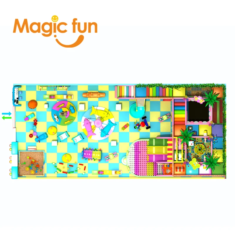 Пластиковые горки MAGIC FUN для детской площадки|Детская площадка| |