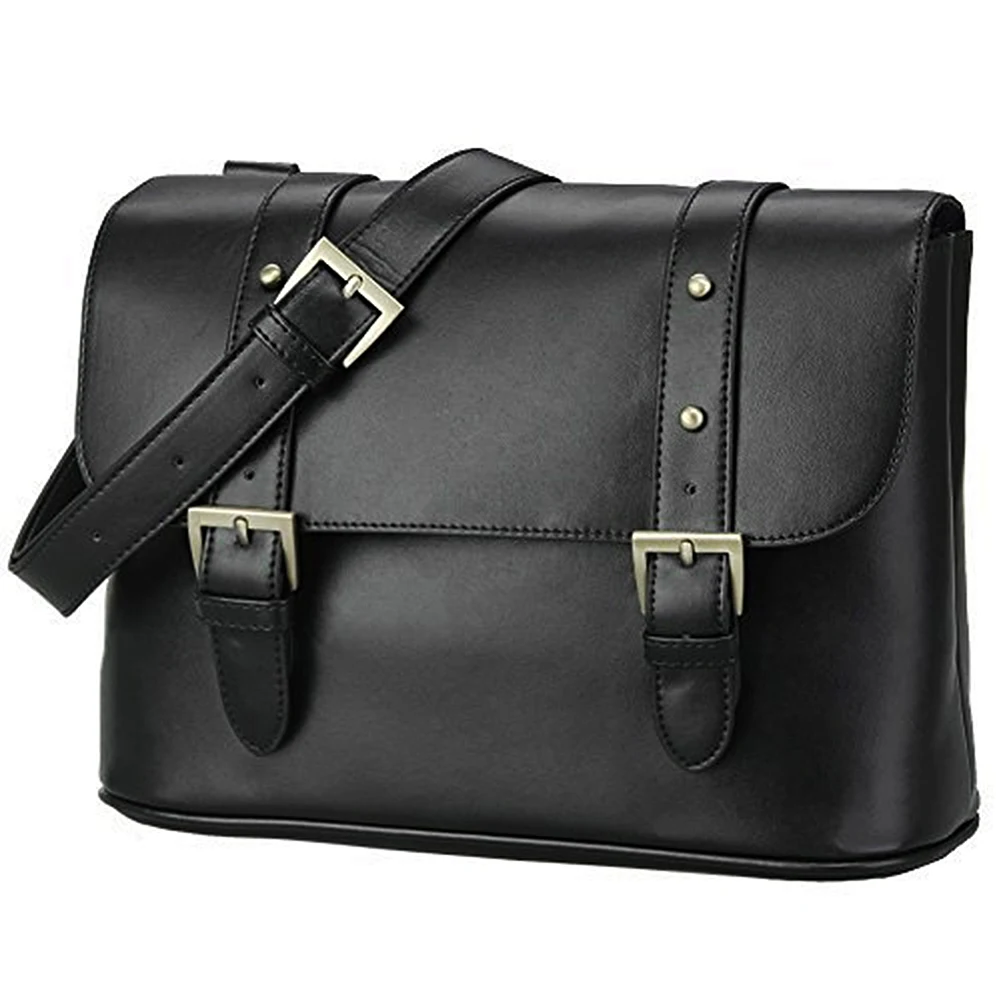 HFES Waterproof Vintage fashionable PU Leather DSLR Camera Bag Shoulder