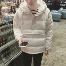 Snow Winter Bread Coat Solid Color New Pattern Masculino Casacos Parka 2017 Casual Men Inverno Warm Men’s Jackets Clothing M-XL