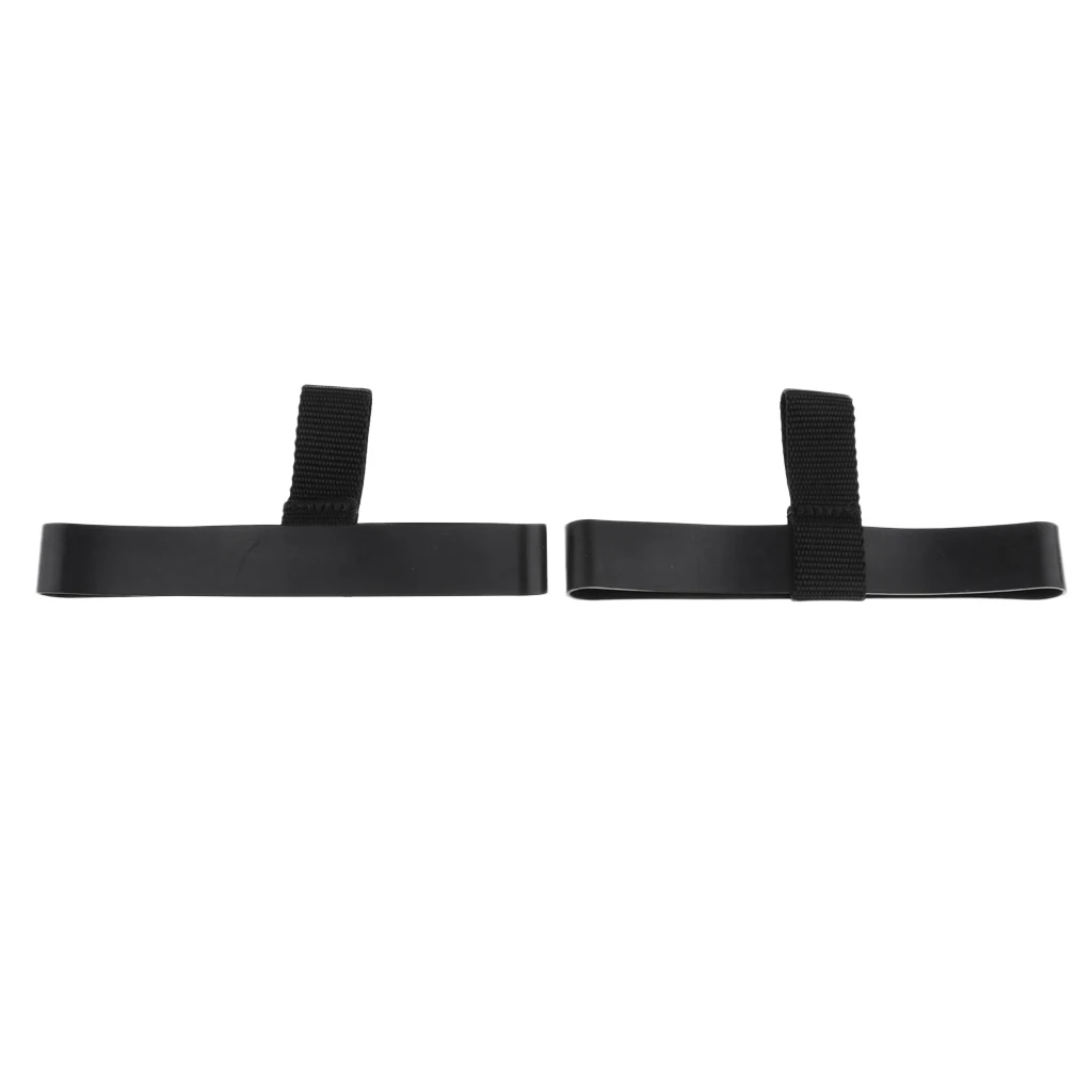 2 Pieces Durable Elastic Rubber Scuba Diving Snorkeling Stage Tank Cylinder Bottle Hose Retainer Band Small/Large Water Sports