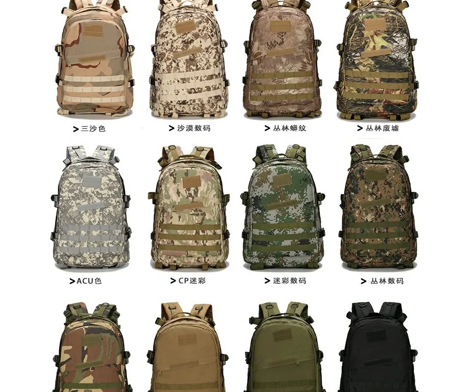 

Hot Games Playerunknown Battle for Jedi Battles Royale III Backpack H1Z1 Canvas Backpack Backpack Camouflage Backpack cosplay