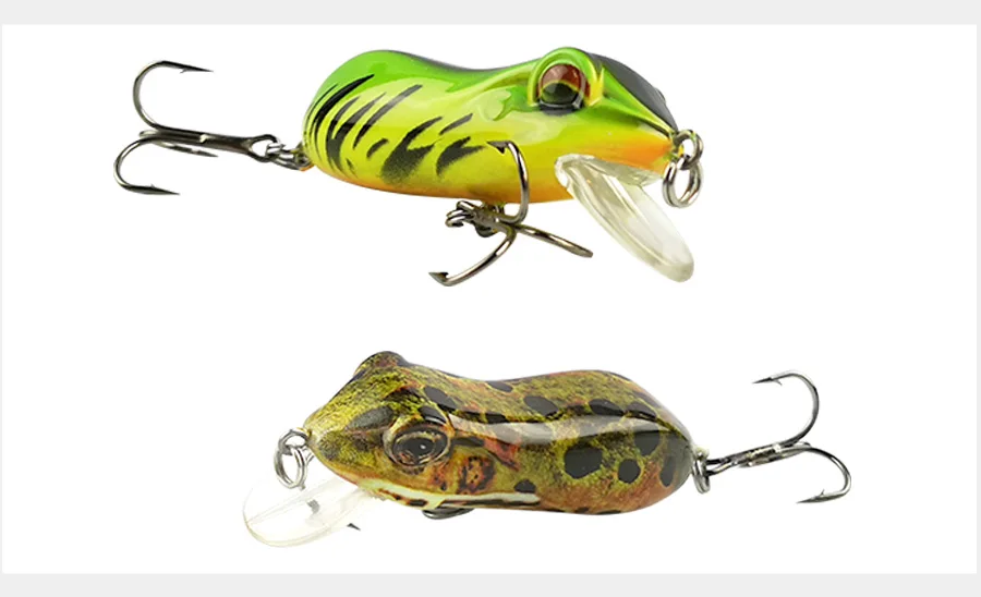 Frog Fishing Crankbait Lure Wobblers 10