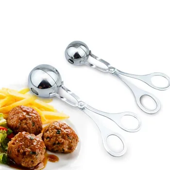 

Convenient Meatball Maker 304 Stainless Steel Stuffed Meatball Clip DIY Fish Meat Rice Ball Maker