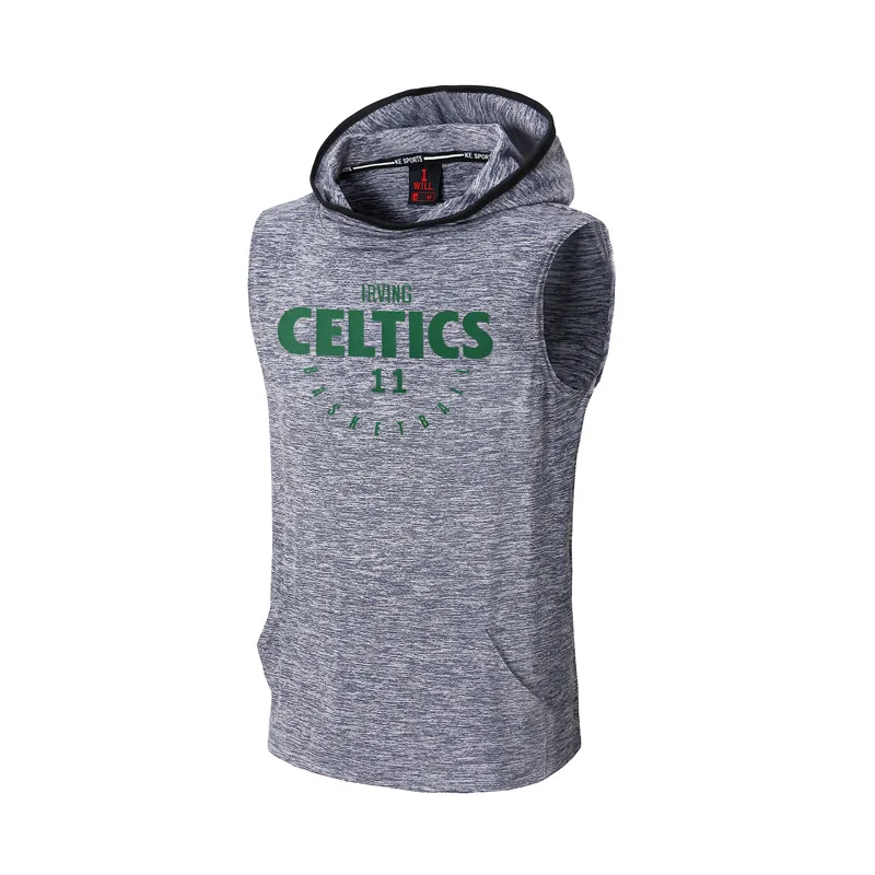 Celtics sleeveless hoodie Clearance