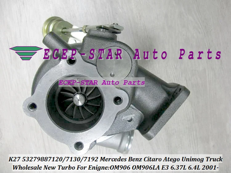 K27 53279887120 53279887130 53279887192 53279707130 53279707192 Turbo For Mercede Benz Atego Unimog Truck OM906 OM906LA E3 6.4L (3)