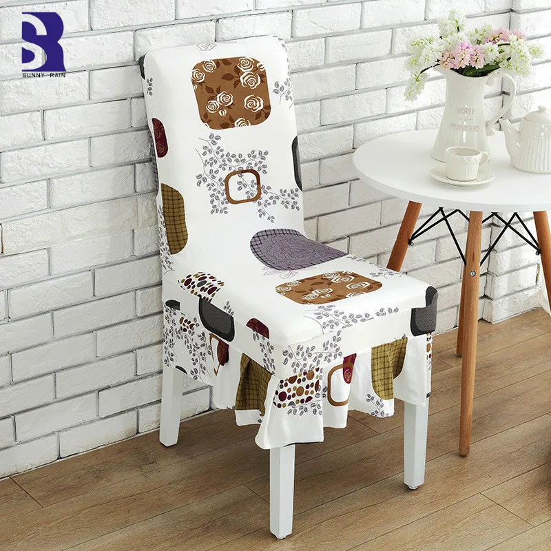Aliexpress Buy SunnyRain 4 6 Piece Elastic Chair Cover Set Protect For Dining Covers Protector From Reliable Suppliers Aliexpress Buy SunnyRain 4 6 Piece Elastic Chair Cover Set Protect For Dining Covers Protector From Reliable Suppliers