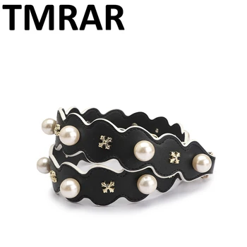 

New 2019 Chic strap with pearls and rivets handbag belt trendy design bags strap bag parts bag accessory easy matching qn340