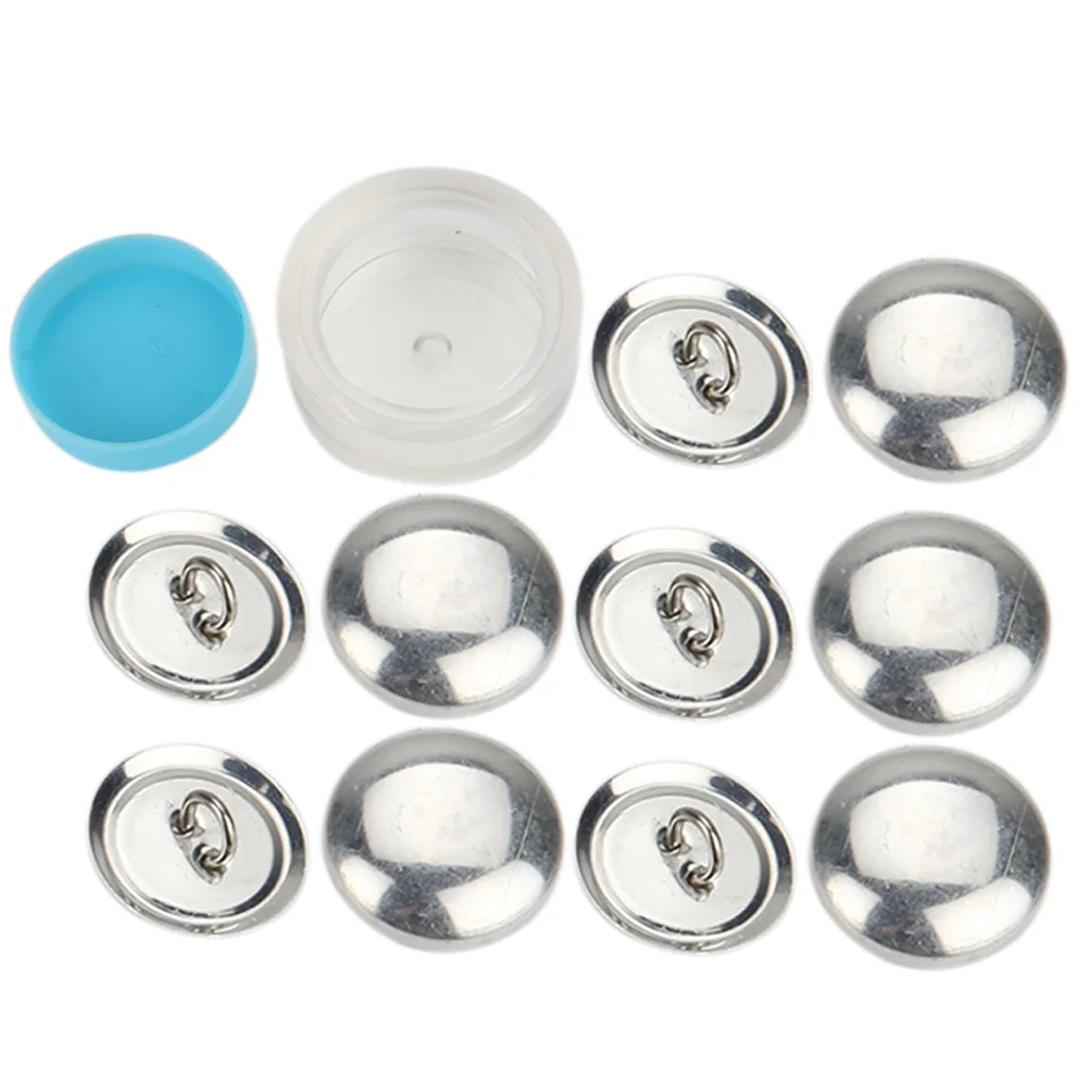 

Newly DIY Bag Cloth Buckle Kits Press Button Cloth Base Semi-finished Products with 1 Set Tools VA88