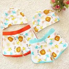 Детская Плавание одежда магистральные Мальчики Плавание летние костюмы с принтом льва детские мальчиков плавки летняя пляжная одежда шорты с крышками