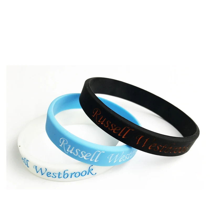 

1pcs Cheap silicone smart activity wristband Russell Westbrook couple bracelet