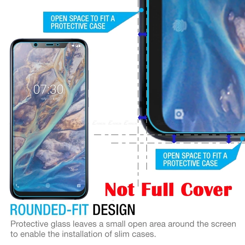 Защитная пленка из закаленного стекла для Nokia 8 1 7 2 6 5 3 4 2018 Plus протектор экрана