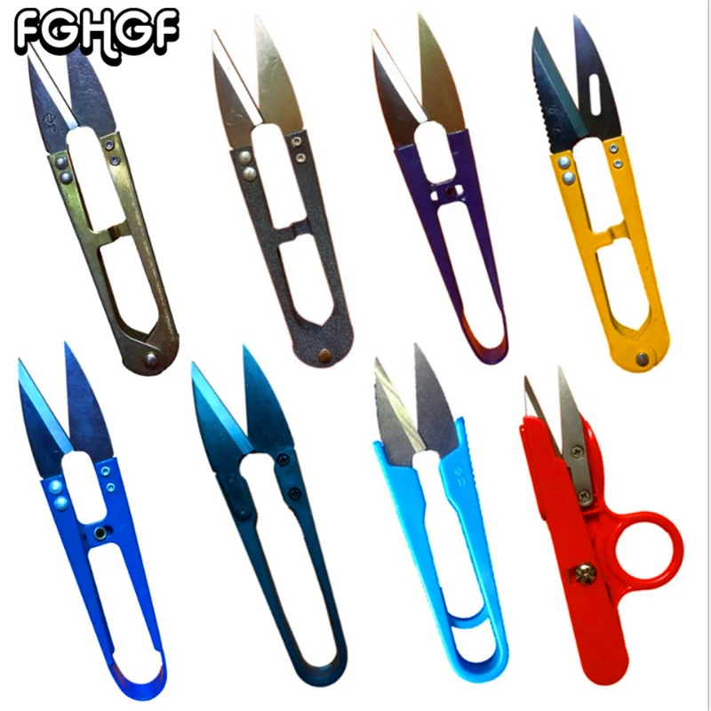 

FGHGF 10.5*2cm Cross Stitch Tailor Scissor Tool Sewing Supplies fish line Thrum Thread Yarn Cutter Clipper Nipper Trimmer Snip