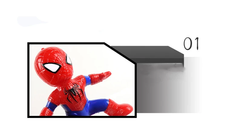 Spiderman Avengers en bois Skateboard Kids Toy 43 cm véritable produit NEUF 