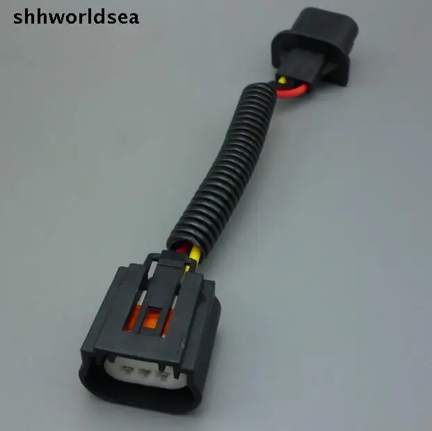 

Shhworldsea 2/10/50 шт H13 9008 Авто керамическая лампа гнездо, H13 Женский Мужской разъемы 18AGW 14 см