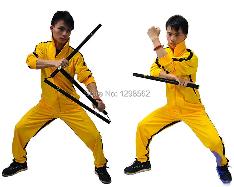 

wing chun suits yellow tracksuit sports clothes wingchun kung fu clothing apparel nunchakus uniforms