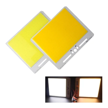 

DC12V 14V LED COB Chip 135*120MM 50W LED Light Source For DIY Car Bulbs Outdoor Lighting Project White/Warm White JQ