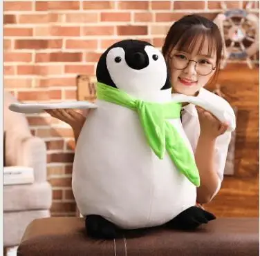 

WYZHY Cute penguin doll soft body sleeping pillow girl child birthday gift cute 20CM