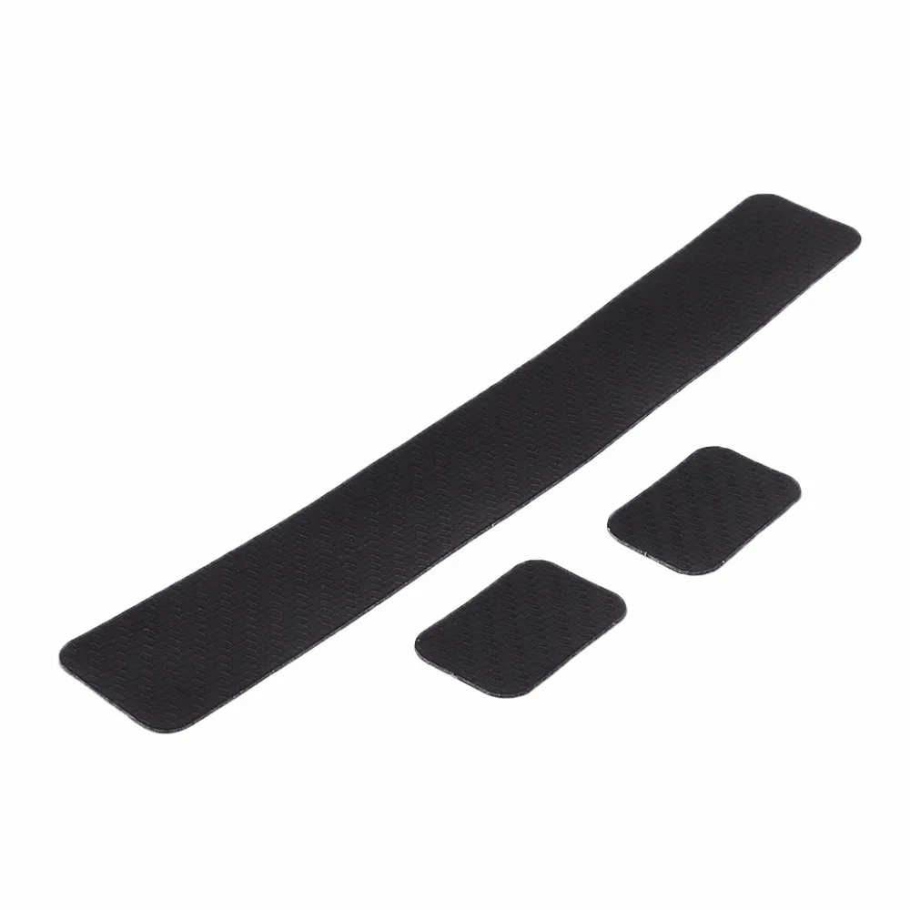 

3 Pcs Carbon Fiber Sticker Bike Bicycle Frame Protector Chain Stay Guard Cover Sleeve Pad Anti-abrasion