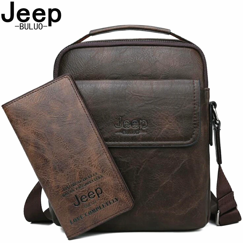 1601.81 руб. 40% СКИДКА|Мужские кожаные сумки для документов jeep buluo, комплект, оранжевая сумка на плечевом ремне и кошелек, кожаная сумка для документов, повседневная кросс боди сумка, все сезоны, 2019-in Сумки-кроссбоди from Багаж и сумки on Aliexpress.com | Alibaba Group