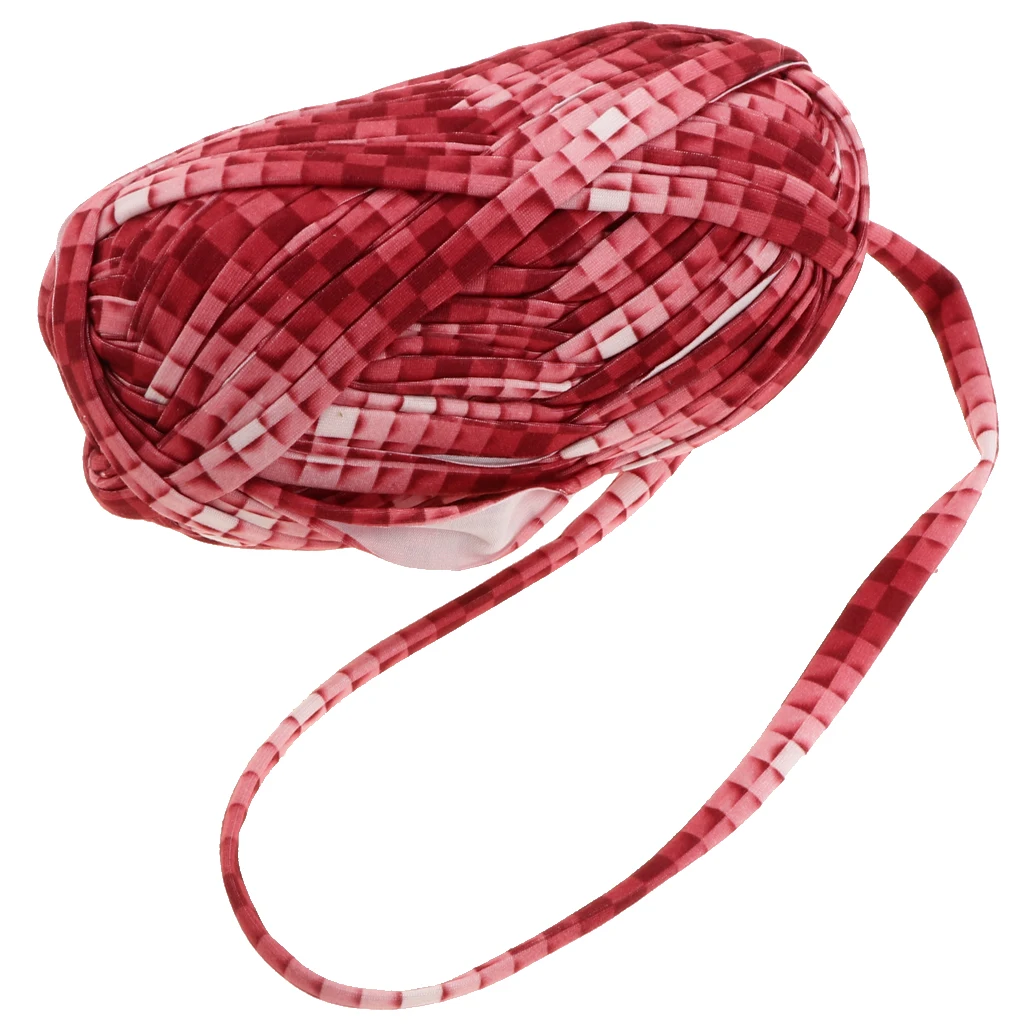 100g Soft Fabric Yarn For DIY Knitting Crochet Carpet Bags Clothing Accessories