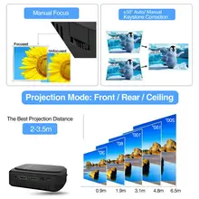 H6W Smart DLP Mini Pocket Projector