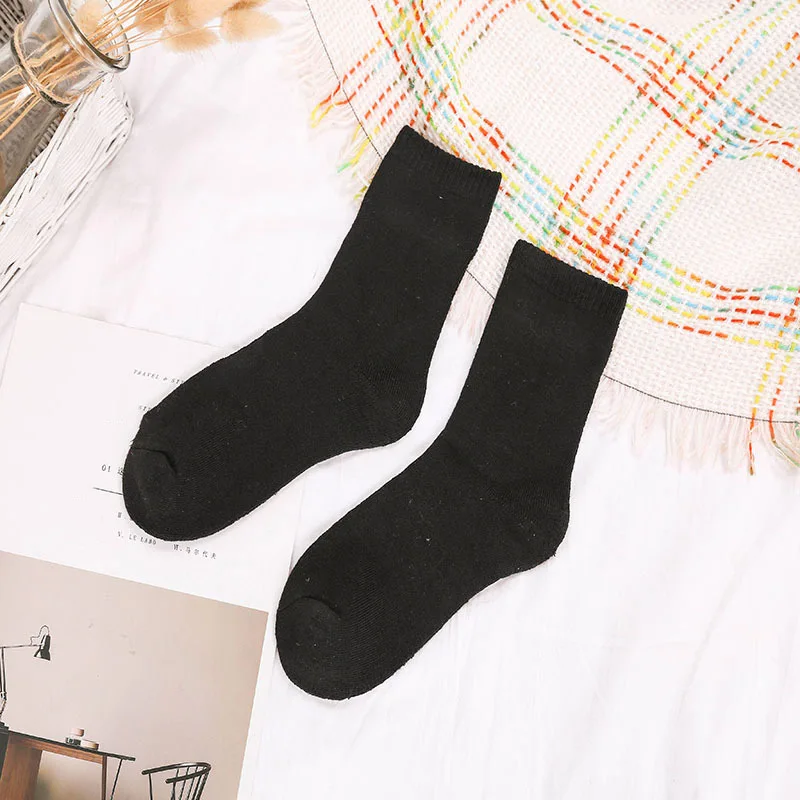 Распродажа, 10 цветов, зимние теплые мужские носки средней длины, теплые шерстяные повседневные зимние теплые мужские носки, оптовая продажа