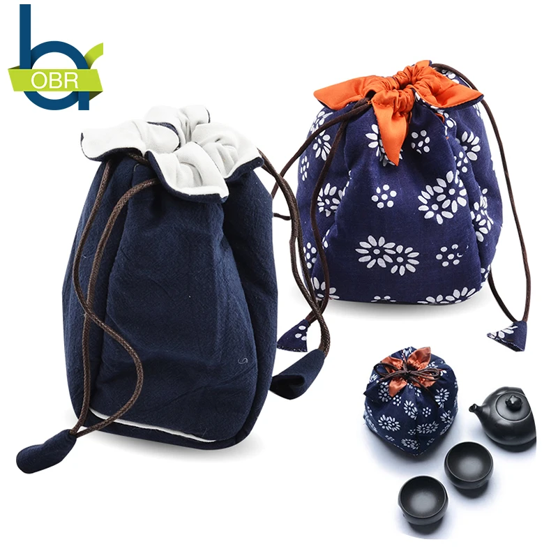 OBR Tea Pot Storage Bag Travel Cup Portable Package Thick Tea Cozies