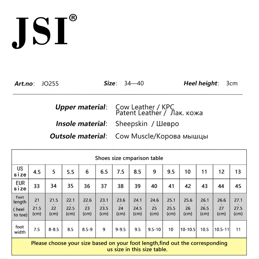JSI/стильная женская обувь из натуральной кожи с круглым носком на плоской подошве