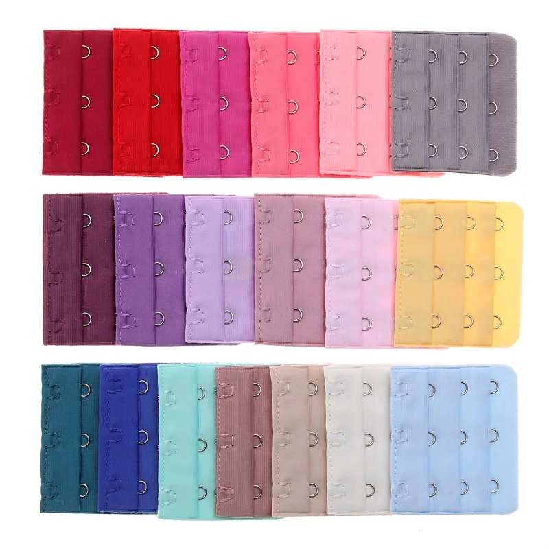 

Buckle Extended Lengthened Belt Bra Extenders 4 Hooks Buttons Two Extension Rod 3 Rows Accessories For Underwear
