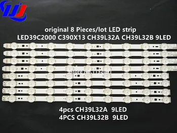 

original 8 Pieces/lot LED strip LED39C2000 C390X13 CH39L32A CH39L32B 9LED