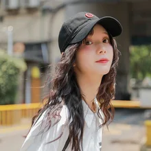 Новые буквы вышитые бейсболки женские и мужские забавные хипстерская шапка хлопчатобумажная бейсболка летняя кепка-бейсболка Солнцезащитная шапка