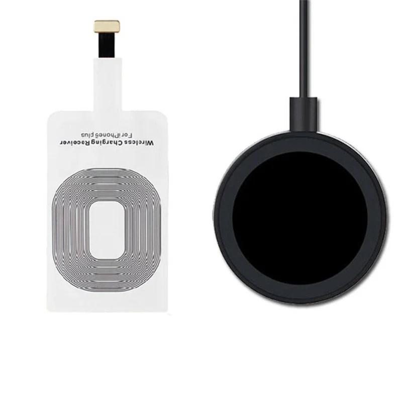 Qi беспроводной зарядное устройство комплект USB адаптер зарядный корпус ресивера