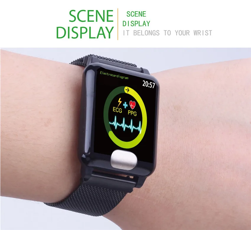 smart watch band ECG PPG Heart rate monitor 1 (19)1