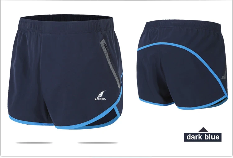 Мужские спортивные шорты для бега, тренировочные футбольные теннисные тренировки, спортивные дышащие быстросохнущие эластичные шорты для бега трусцой с карманом на молнии