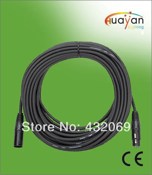 

3 meter/pcs,Male to Female DMX Cable - 3 pin - DMX,Lighting RXL 3 Pin Connectors